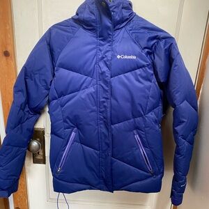 Columbia Women' Deep Blue Puffer Coat